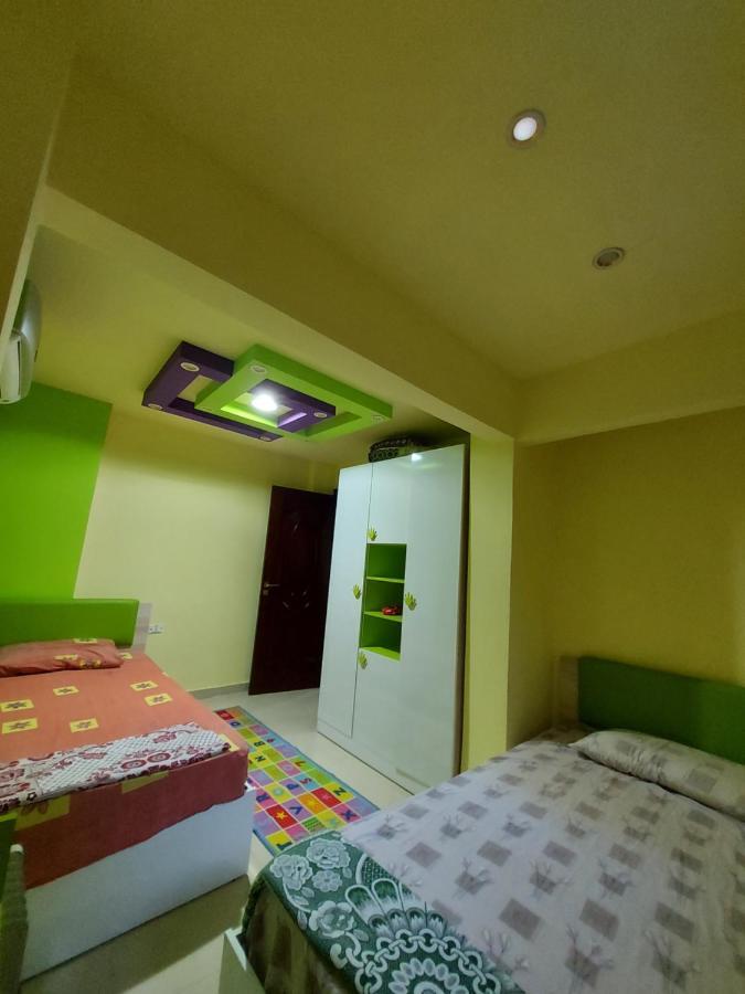 شقه سوبر لوكس دور ارضى بجنينه بالمعموره الشاطى Lovely At Mamora مع كارنيهات شاطى Apartmán *