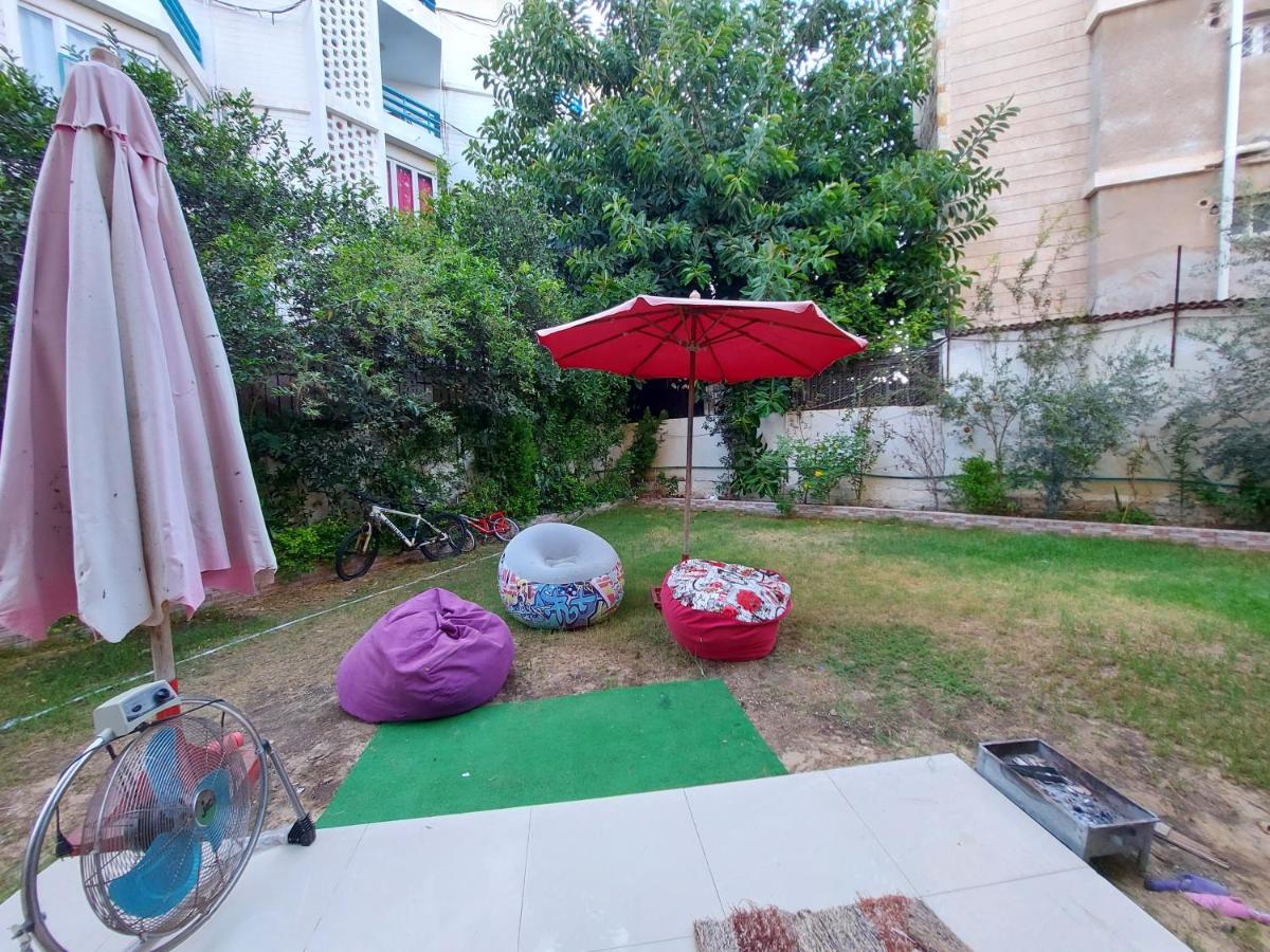 شقه سوبر لوكس دور ارضى بجنينه بالمعموره الشاطى Lovely At Mamora مع كارنيهات شاطى Alexandrie